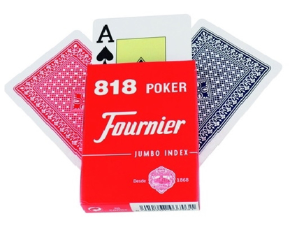 Imagen de Baraja Poker FOURNIER Nº 818 55 CARTAS