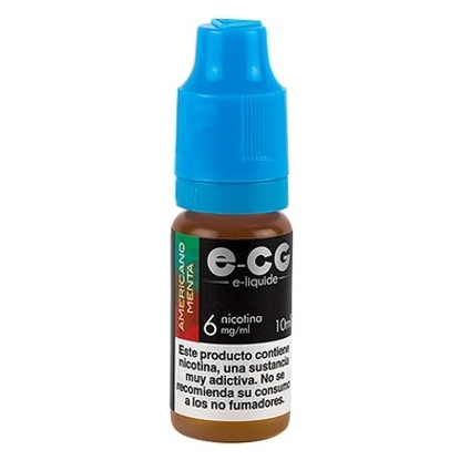 Imagen de eLiquido de E-CG - TABACO AMERICANO-MENTOL